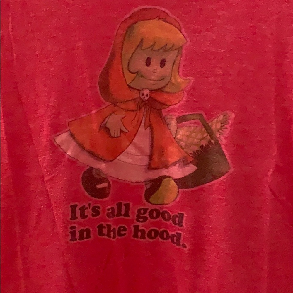 Junk Food T-shirt - “It’s all good in the hood.”